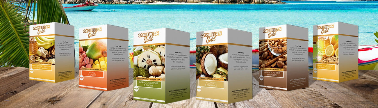 Discover the Essence of Jamaican Ingredients: Caribbean Gold Fruit and Herbal Teas