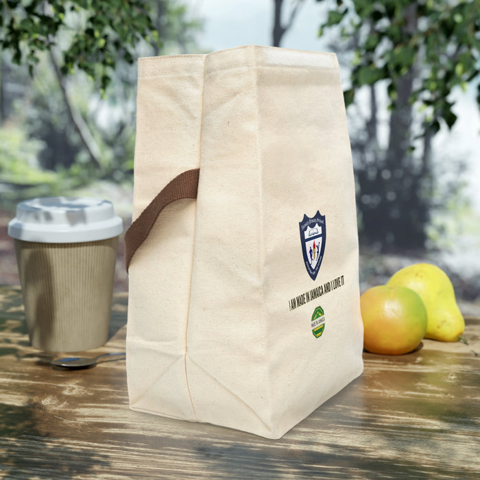 Norwich Logo Canvas Lunch Bag With Strap MIJ