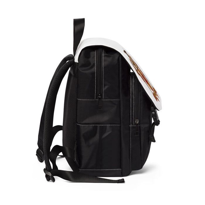 Unisex Coat of Ar,s Casual Shoulder Backpack