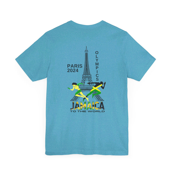 Jamaica Olympics Eifel Unisex Jersey Short Sleeve Tee - Various Colors