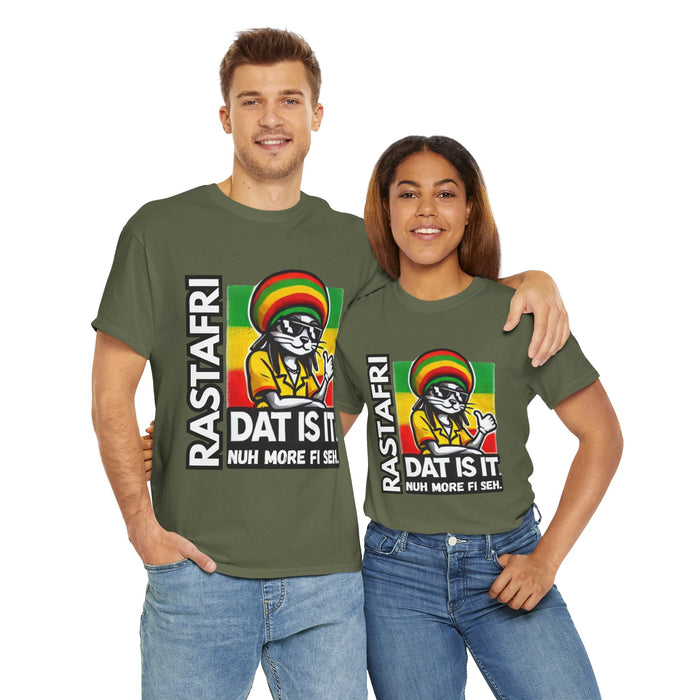 Rastafari DAT IS  IT Unisex Heavy Cotton Tee  -  (Express Delivery available)