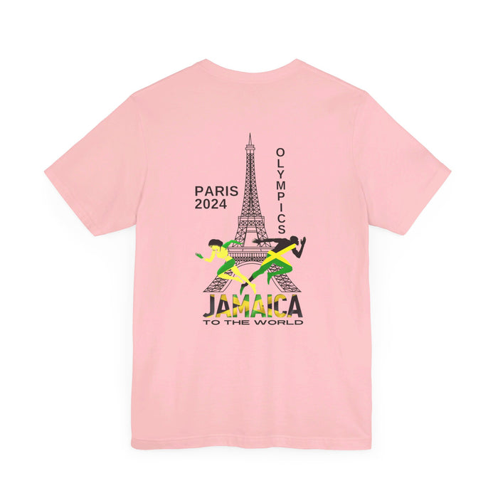 Jamaica Olympics Eifel Unisex Jersey Short Sleeve Tee - Various Colors