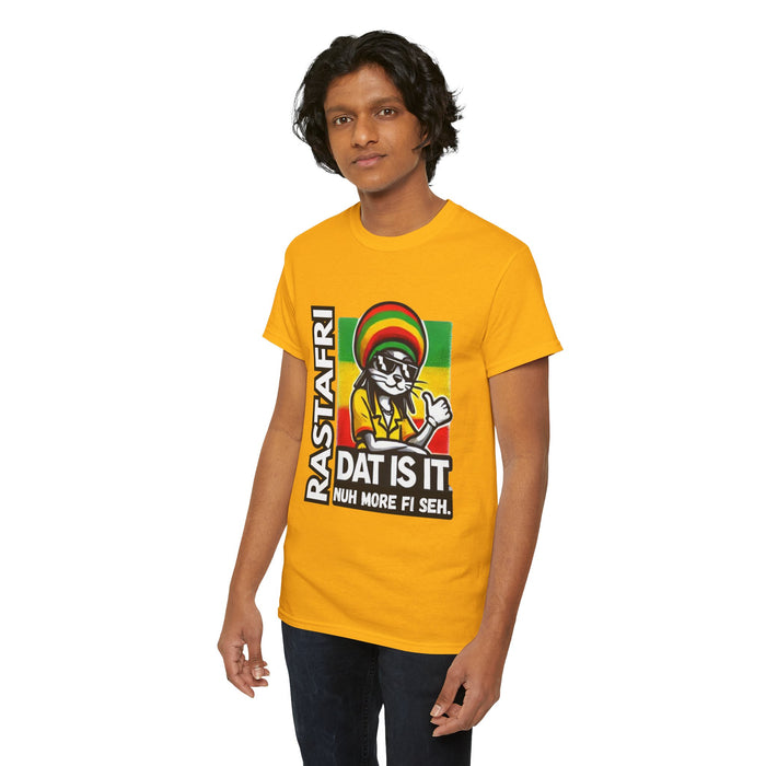 Rastafari DAT IS  IT Unisex Heavy Cotton Tee  -  (Express Delivery available)