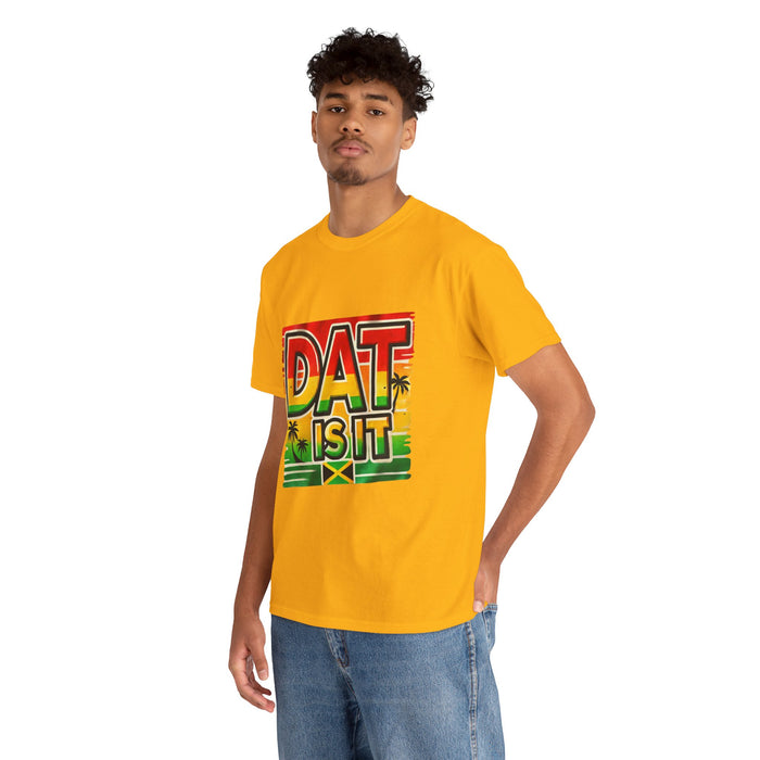 DAT IS  IT Rasta Unisex Heavy Cotton Tee  -  (Express Delivery available)