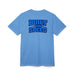  EAHS Edwin Allen Blue Tee - Crest Front - Built on Speed Back - Unisex T-Shirt