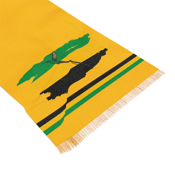 Light Scarf (Yellow Jamaica Doctor Bird)