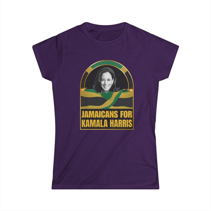 Jamaican For Kamala Harris - Women's Softstyle Tee