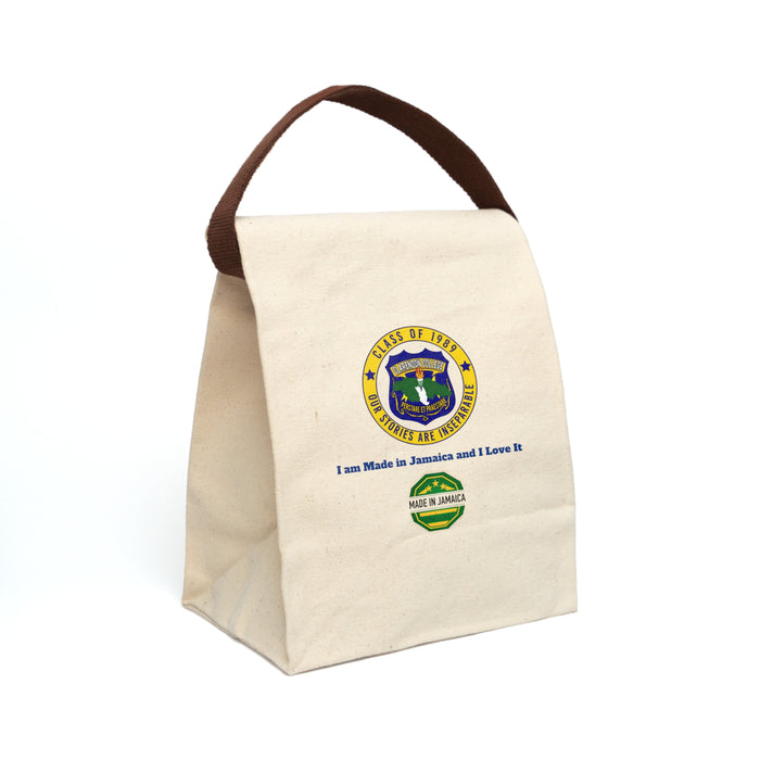 89ers Custom Canvas Lunch Bag With Strap