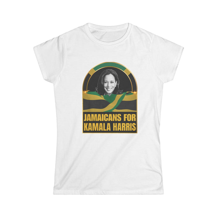 Jamaican For Kamala Harris - Women's Softstyle Tee