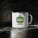  Made In Jamaica Enamel Camp Cup