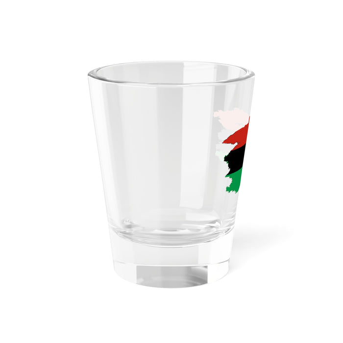 Pan African Shot Glass, 1.5oz