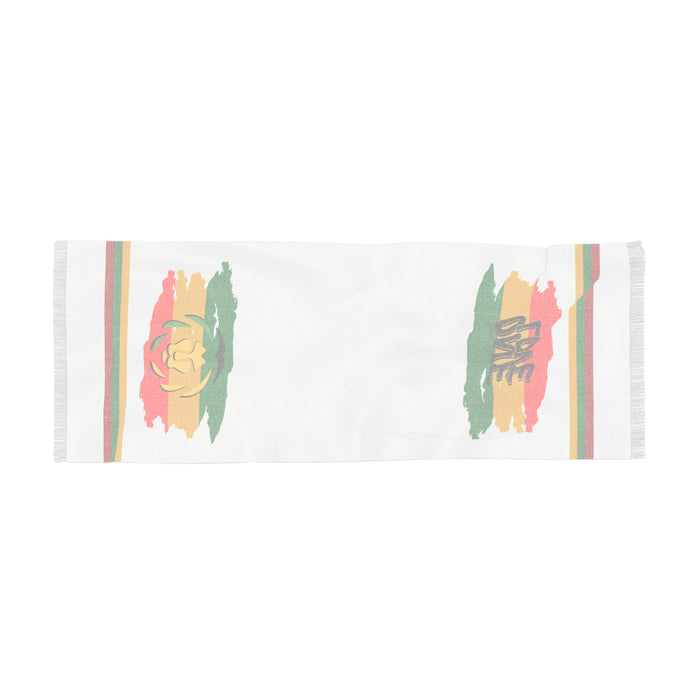 Light Scarf (White One Love Rasta)