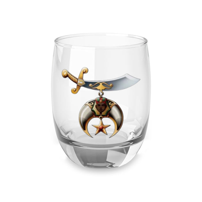 Custom Whiskey Glass (Shriner)