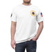  White Unisex Cut & Sew Tee, Military Retiree, USMC