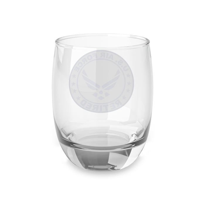 Custom Whiskey Glass (Retired Air Force)