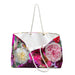  Artistic Flower Design Weekender Bag