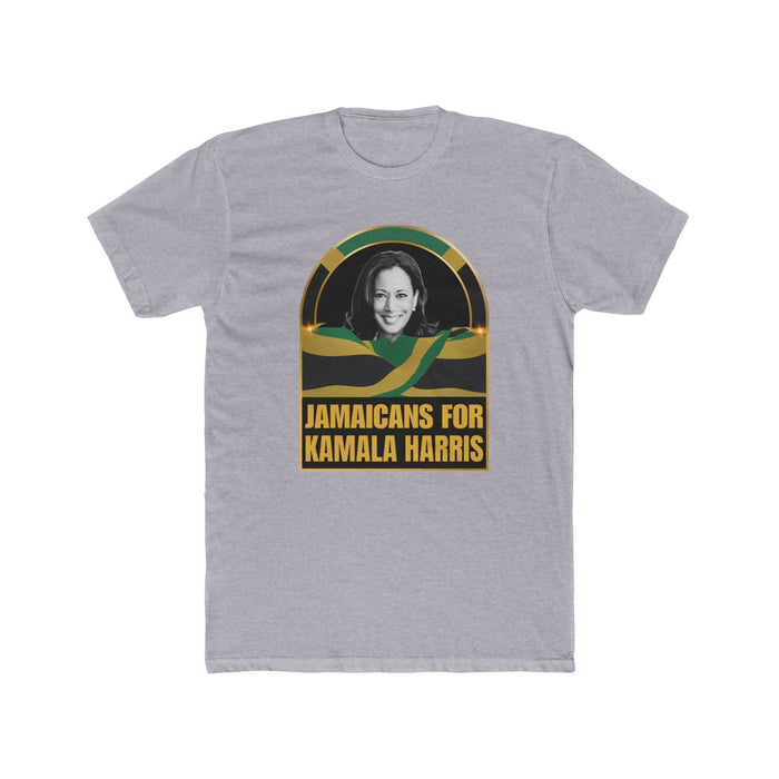 Jamaicans For Kamala Harris - Unisex Cotton Crew Tee