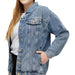  Women's Denim Jacket (Legend)