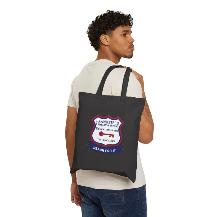 Frankfield Primary Cotton Canvas Tote Bag