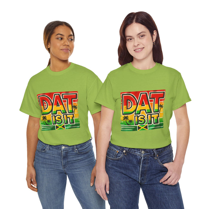 DAT IS  IT Rasta Unisex Heavy Cotton Tee  -  (Express Delivery available)