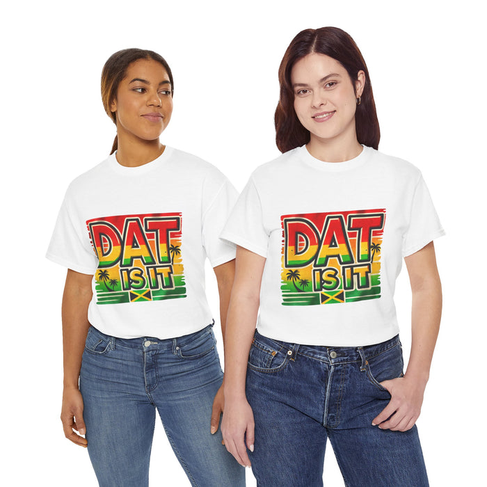 DAT IS  IT Rasta Unisex Heavy Cotton Tee  -  (Express Delivery available)