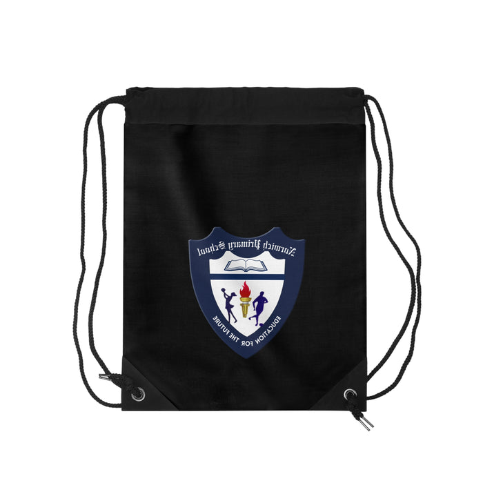 Norwich Black Drawstring Bag