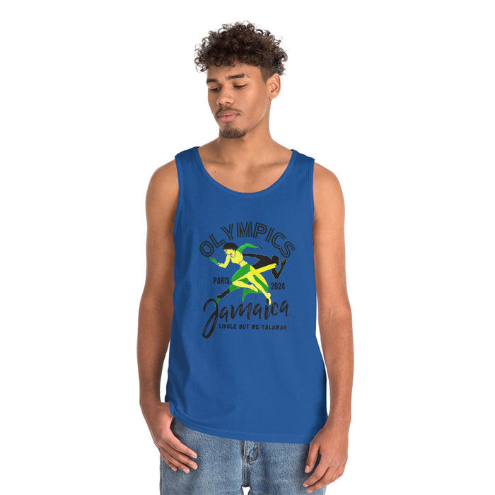 Jamaican Olympic Talawah Unisex Heavy Cotton Tank Top - Various Colors