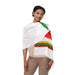  Light Scarf (White One Love Rasta)