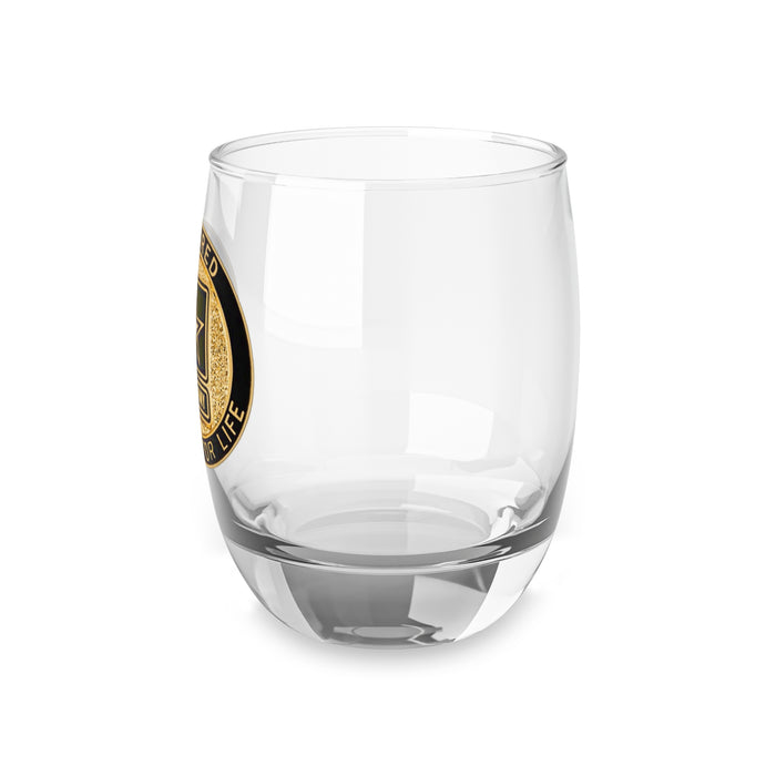 Custom Whiskey Glass (Retired Army)