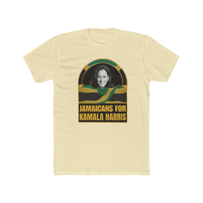 Jamaicans For Kamala Harris - Unisex Cotton Crew Tee