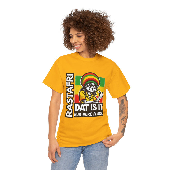 Rastafari DAT IS  IT Unisex Heavy Cotton Tee  -  (Express Delivery available)