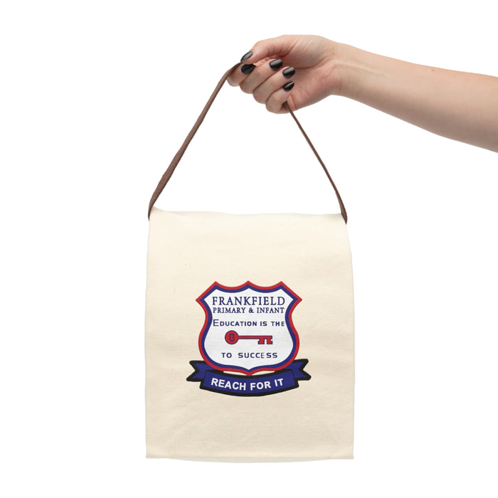 Frankfield Primary Canvas Lunch Bag With Strap