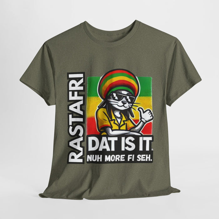 Rastafari DAT IS  IT Unisex Heavy Cotton Tee  -  (Express Delivery available)