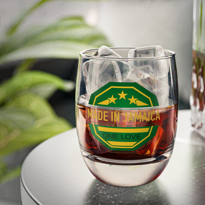 Custom Whiskey Glass (Made in Jamaica)