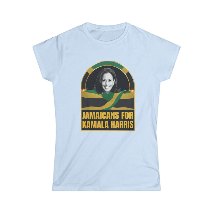 Jamaican For Kamala Harris - Women's Softstyle Tee