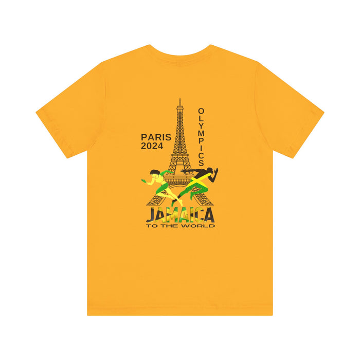 Jamaica Olympics Eifel Unisex Jersey Short Sleeve Tee - Various Colors