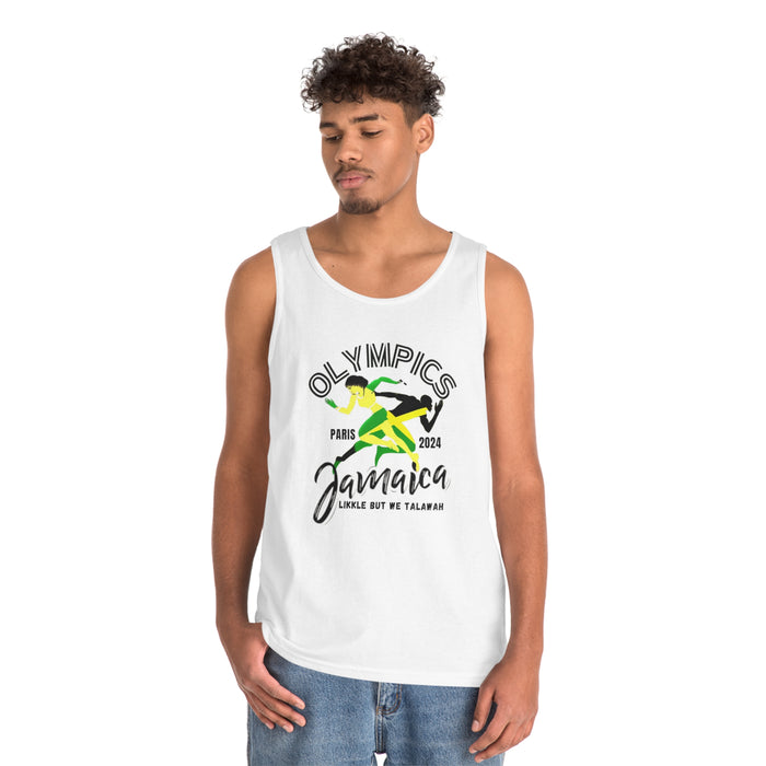 Jamaican Olympic Talawah Unisex Heavy Cotton Tank Top - Various Colors