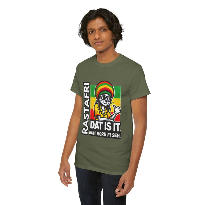 Rastafari DAT IS  IT Unisex Heavy Cotton Tee  -  (Express Delivery available)