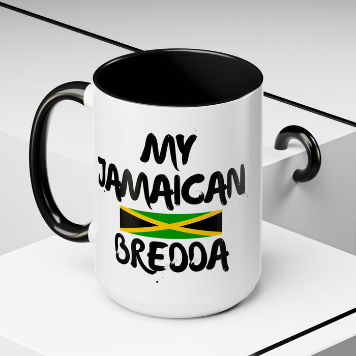 Best Jamaican Bredda Accent Coffee Mug (15oz)