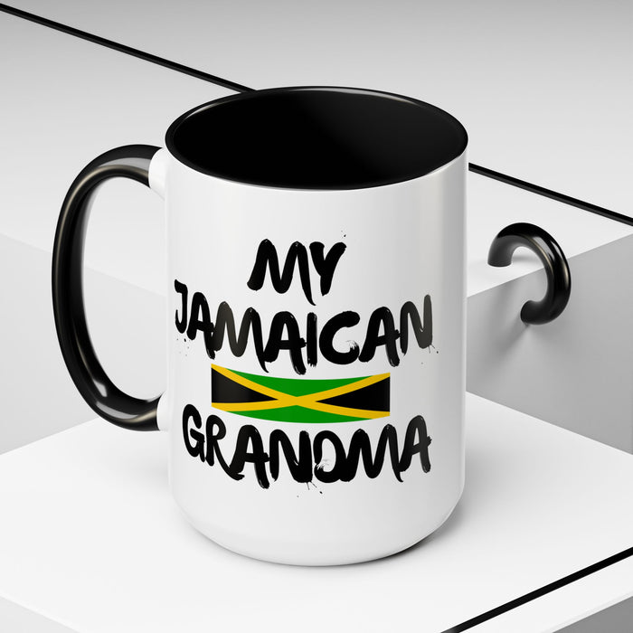 Best Jamaican Grandma Accent Coffee Mug (15oz)