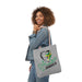  I Love Jamaica Canvas Tote Bag, 5-Color Straps