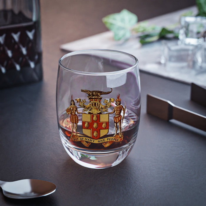 Custom Whiskey Glass (Coat of Arms)