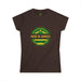  Women's Tee with Gold Made In Jamaica Logo