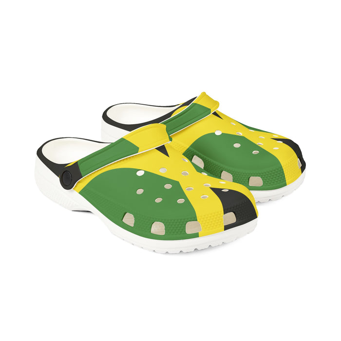 Jamaica Flag Unisex - EVA Foam Rubber Shoes Slip-ons CLOGS