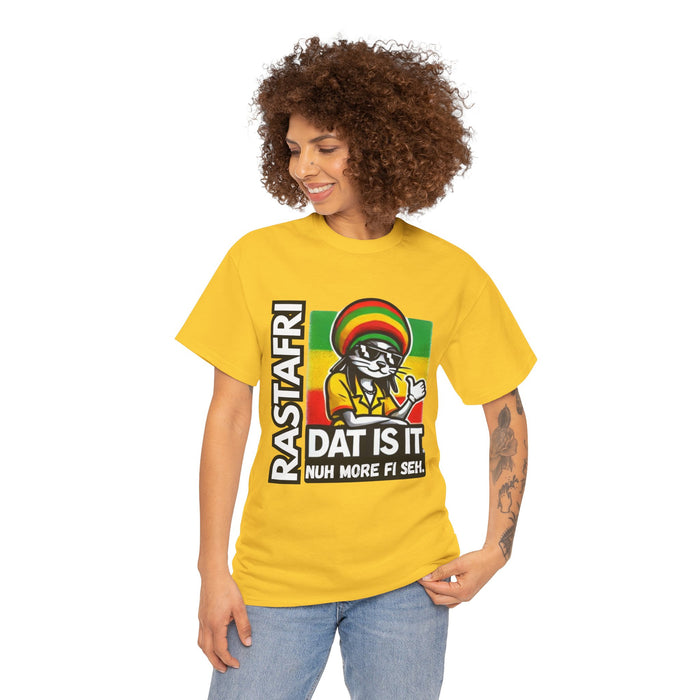 Rastafari DAT IS  IT Unisex Heavy Cotton Tee  -  (Express Delivery available)