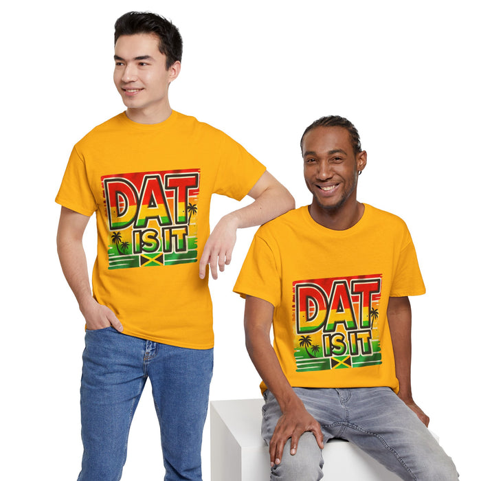 DAT IS  IT Rasta Unisex Heavy Cotton Tee  -  (Express Delivery available)