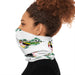  Winter Neck Gaiter With Drawstring (Rastafari)