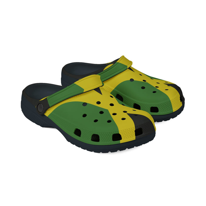 Jamaica Flag Unisex - EVA Foam Rubber Shoes Slip-ons CLOGS