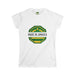  Women's Tee with Black Made In Jamaica Logo