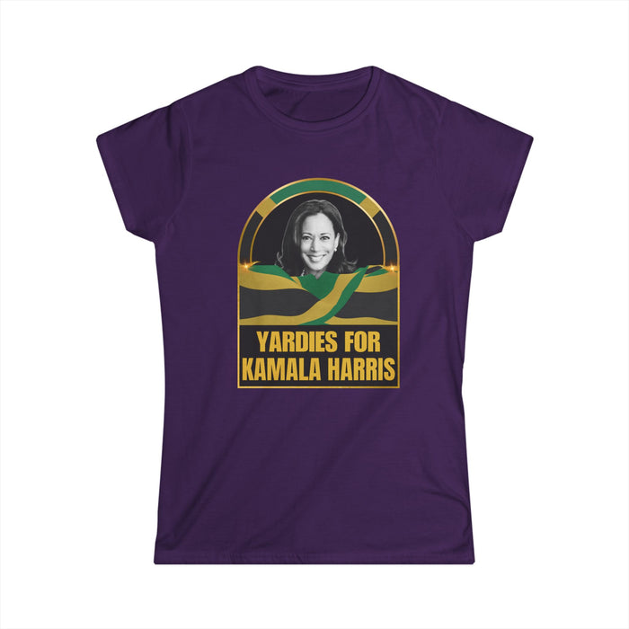 Yardies For Kamala - Women's Softstyle Tee